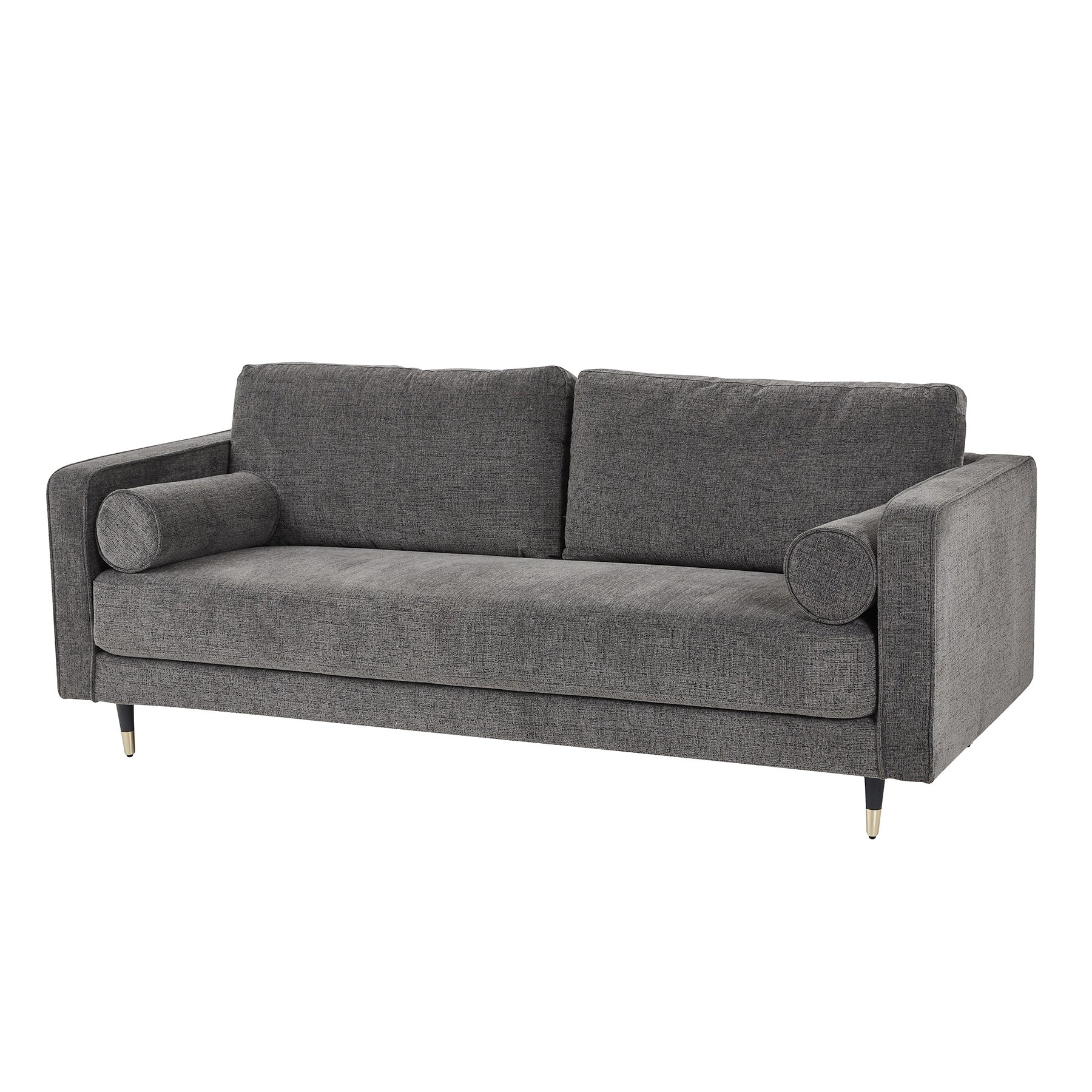 HILL INTERIORS Hampton Grey 3-Seater Large Sofa, 210 cm - Regina Luxury Interiors