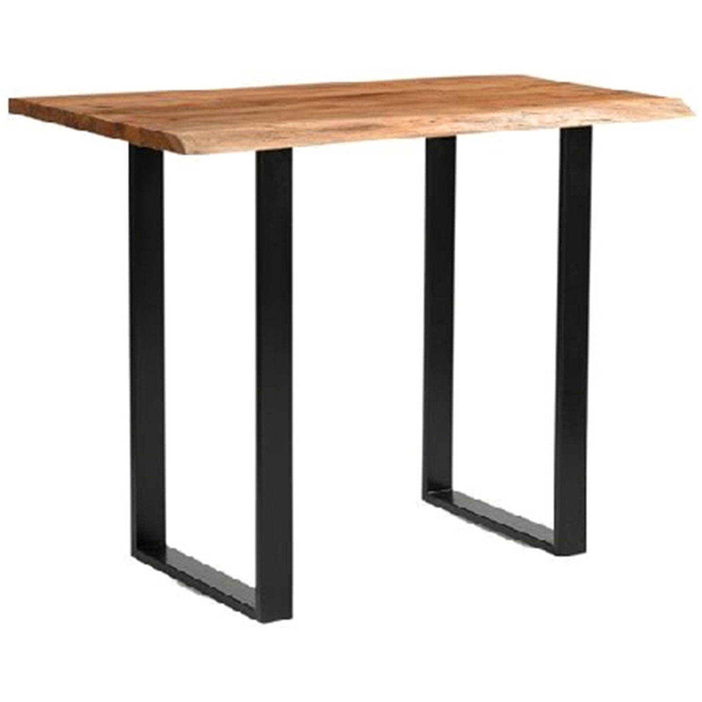 HILL INTERIORS Live Edge Collection Light Acacia Bar Table