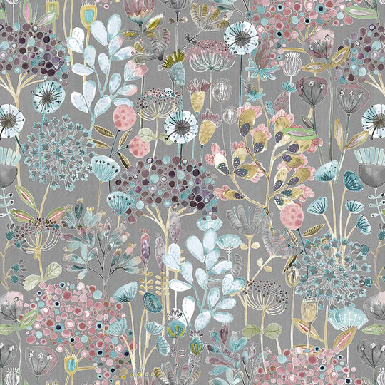 VOYAGE MAISON Ailsa 1.4m Wide Width Wallpaper, Granite