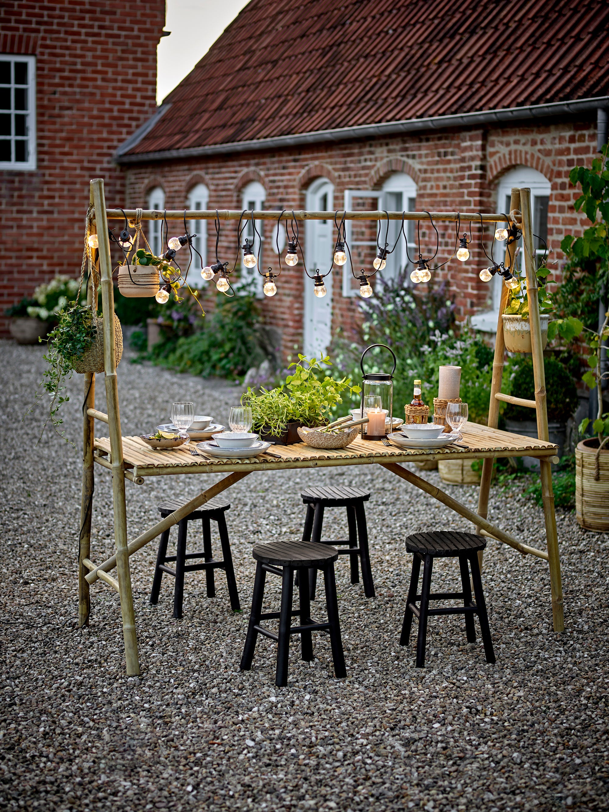 BLOOMINGVILLE Malo Dining Table, Nature, Bamboo 7