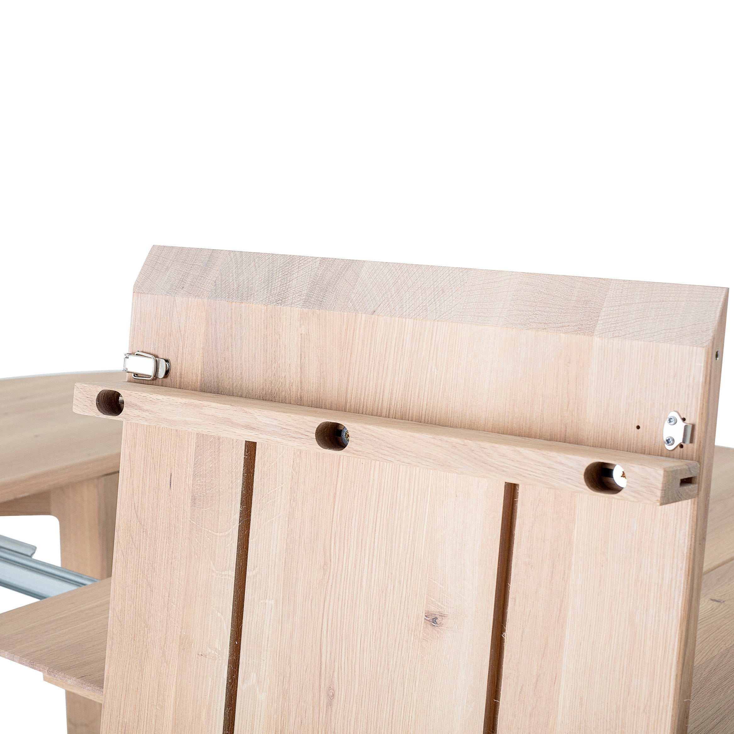 BLOOMINGVILLE Owen Extending Dining Table Nordic Theme in FSC 100% Oak 13
