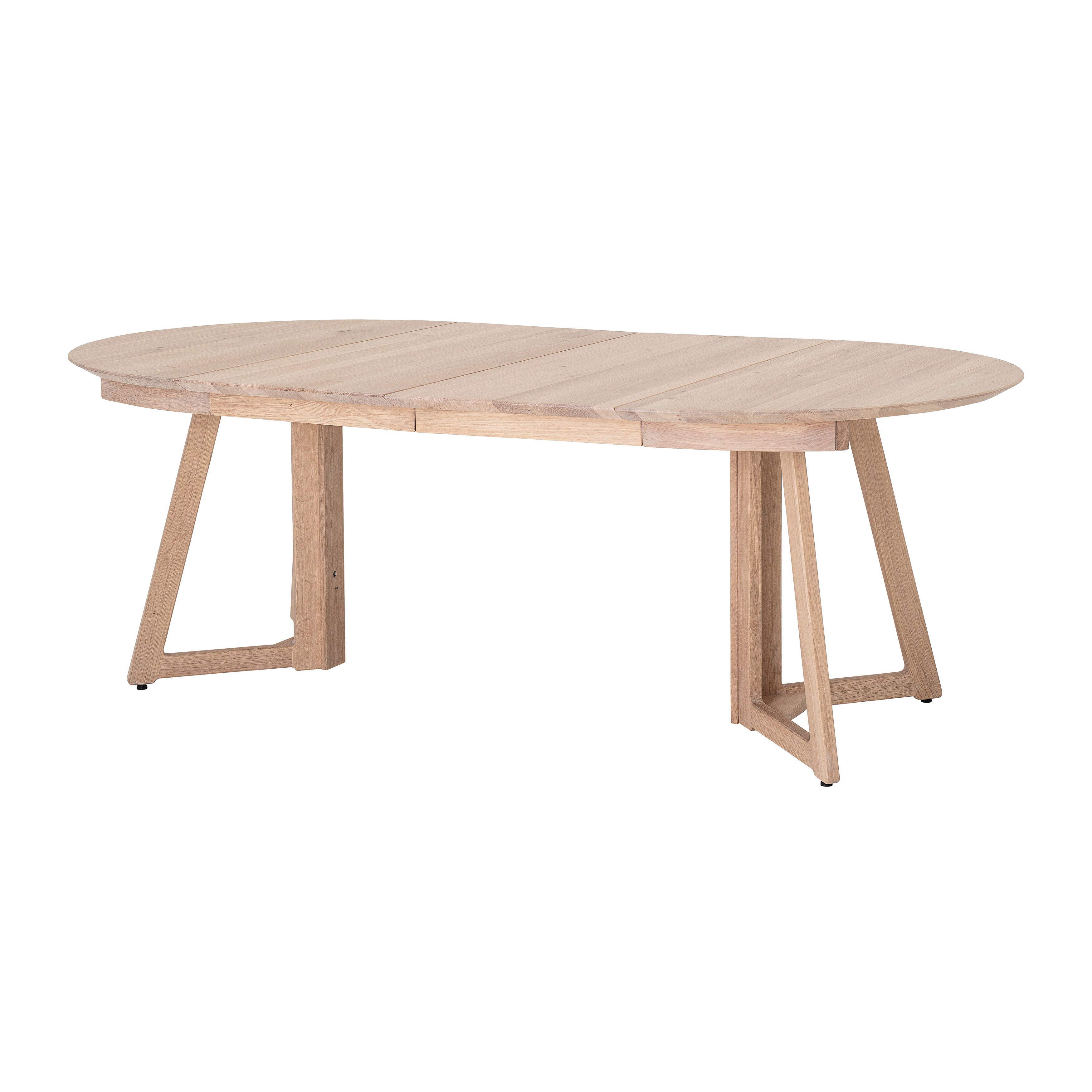 BLOOMINGVILLE Owen Extending Dining Table Nordic Theme in FSC 100% Oak 2