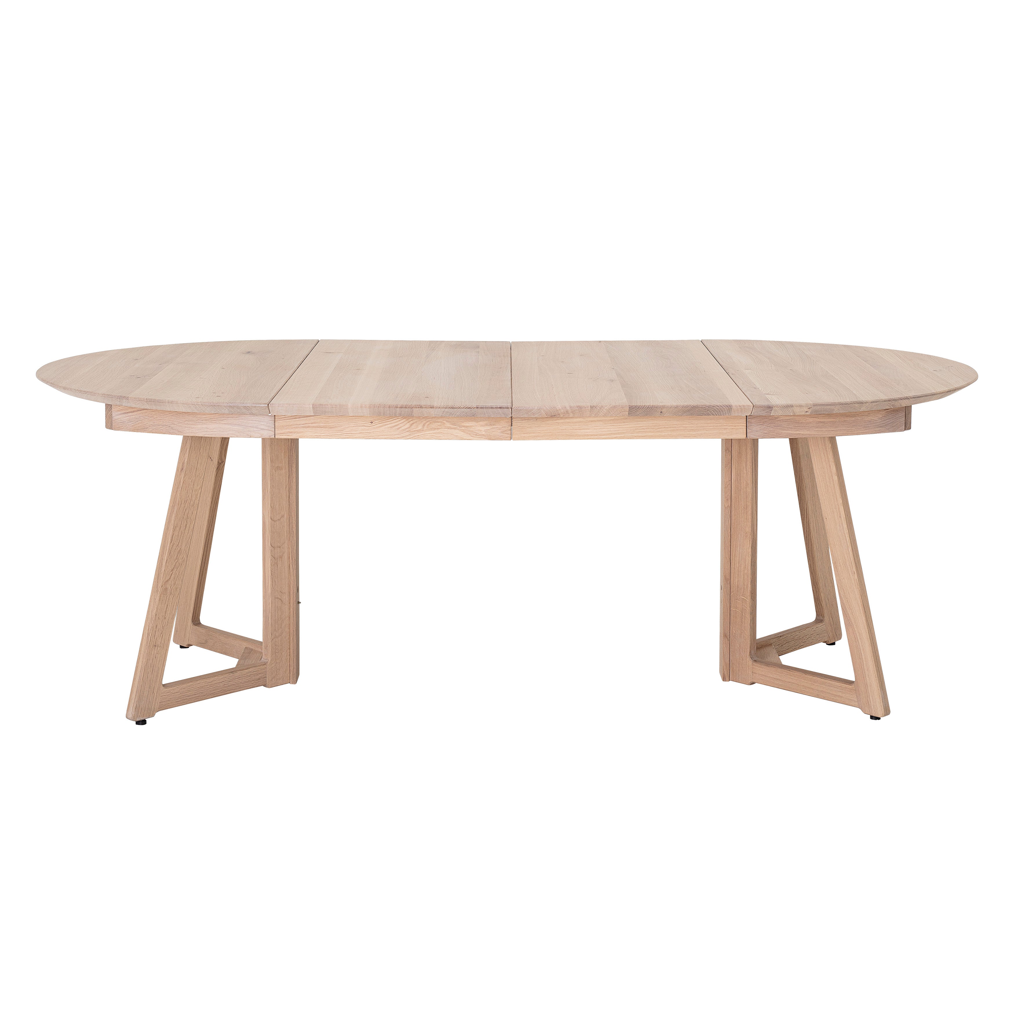 BLOOMINGVILLE Owen Extending Dining Table Nordic Theme in FSC 100% Oak 7