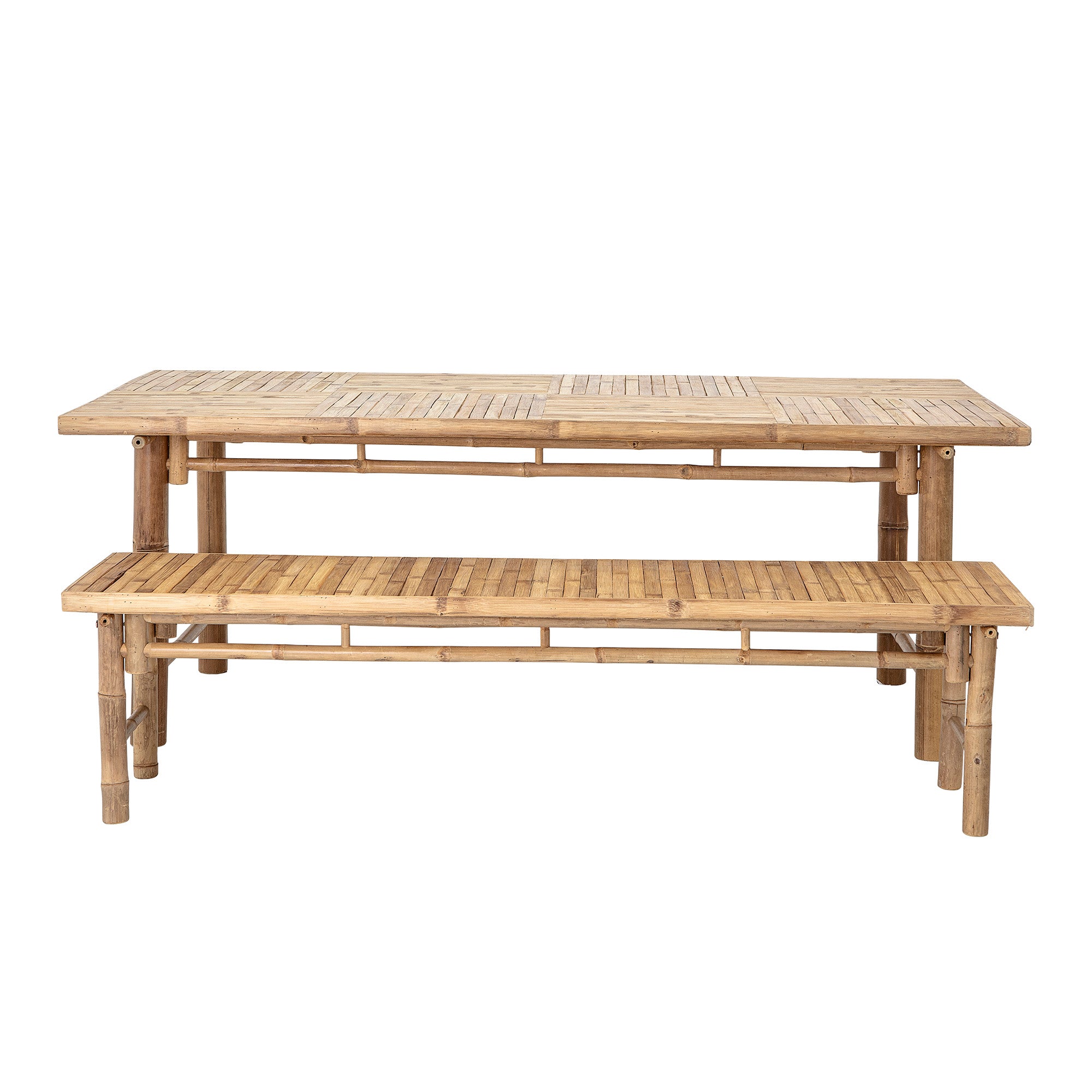 BLOOMINGVILLE Sole Dining Table, Nature, Bamboo, 200x98 cm