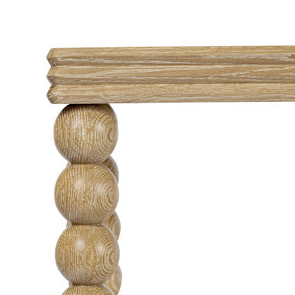 D. I. Designs Bedwyn | Oak Console Table | Sphere Legs