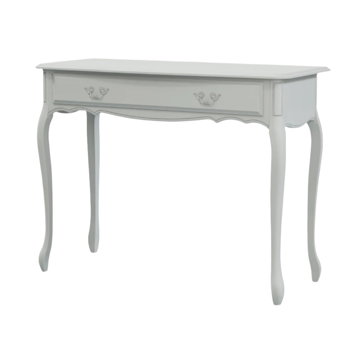 LAURA ASHLEY Provençale 1-Drawer Console Table, Dove Grey