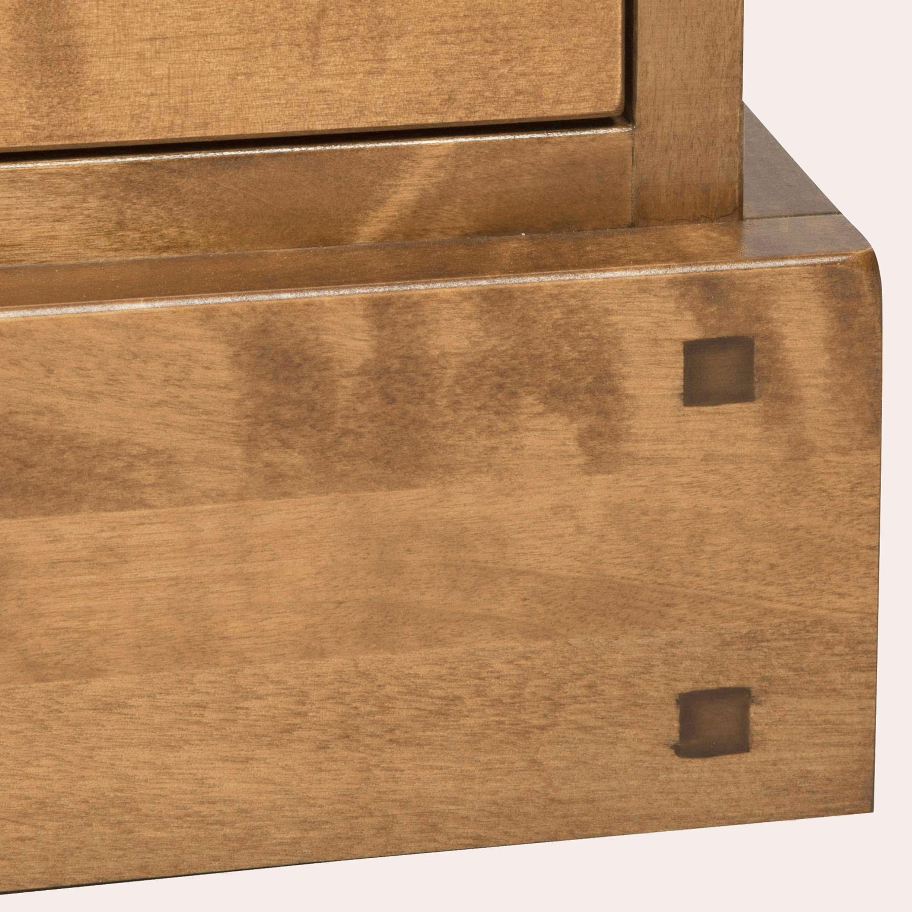 LAURA ASHLEY Garrat | 4-Drawer Single Bookcase | Honey | Birch