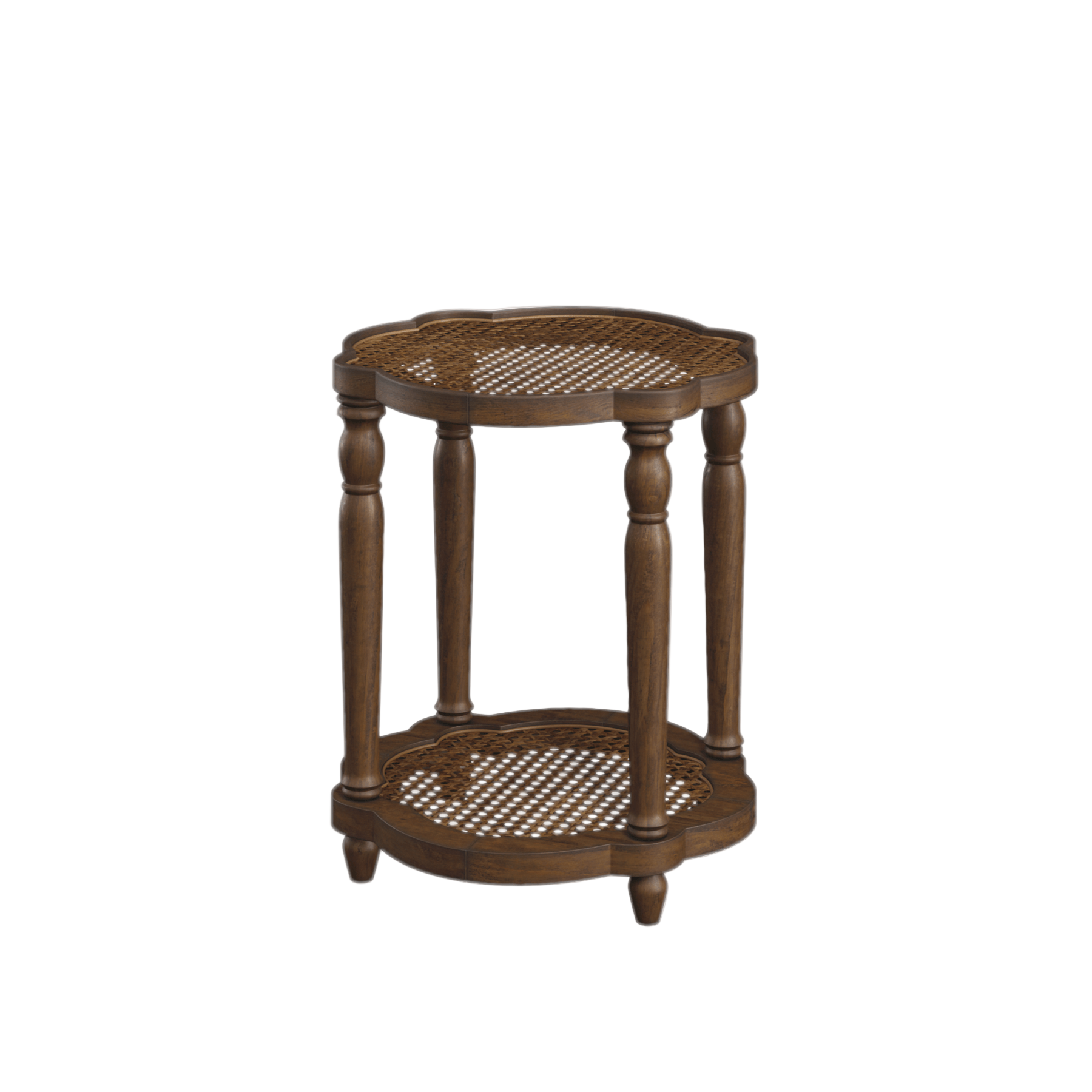 LAURA ASHLEY Penmark | Side Table | Walnut Finish