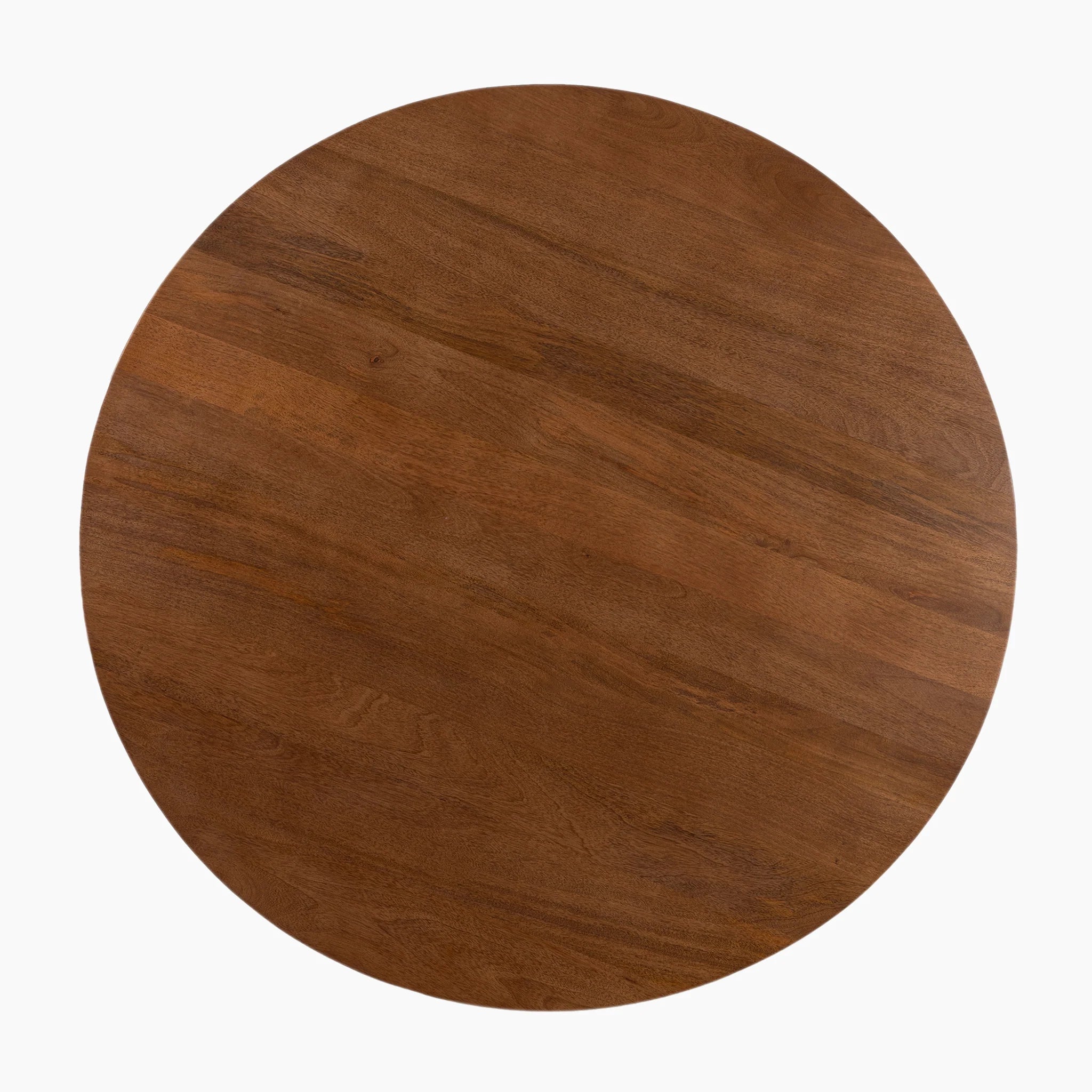 TRAMPOLINE Henry Mango Wood Dining Table, Ø120x76 cm