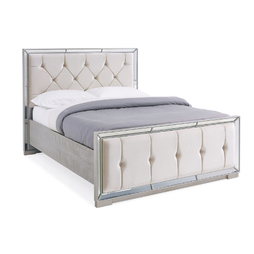 DERRYS Sofia KING SIZE Mirrored Bed Frame