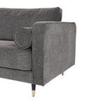 HILL INTERIORS Hampton Grey 3-Seater Large Sofa, 210 cm - Regina Luxury Interiors