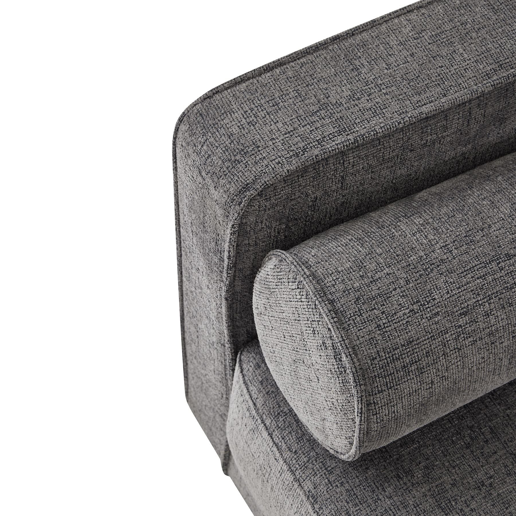 HILL INTERIORS Hampton Grey 3-Seater Large Sofa, 210 cm - Regina Luxury Interiors