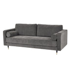 HILL INTERIORS Hampton Grey 3-Seater Large Sofa, 210 cm - Regina Luxury Interiors