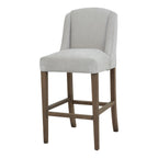 HILL INTERIORS Compton Grey Bar Stool - Regina Luxury Interiors
