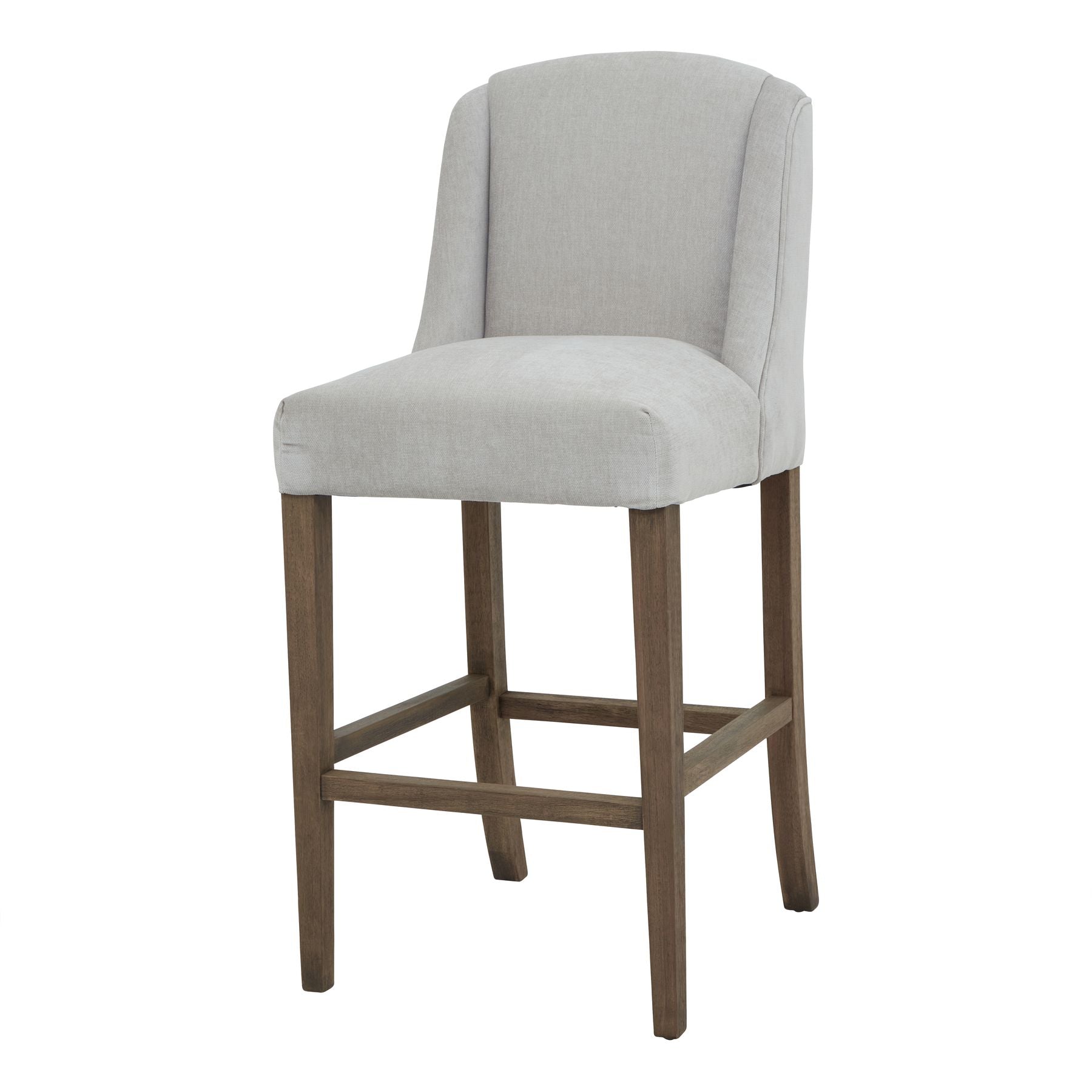 HILL INTERIORS Compton Grey Bar Stool - Regina Luxury Interiors