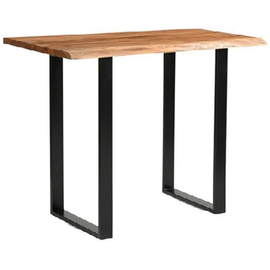 HILL INTERIORS Live Edge Collection Light Acacia Bar Table
