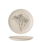 BLOOMINGVILLE Bea Round Handcrafted Plate, 100% Stoneware, Set of 12 - Regina Luxury Interiors
