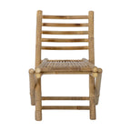 BLOOMINGVILLE MINI Mini Sole Indoor/Outdoor Children's Folding Chair, Nature, 100% Bamboo, 43 x 60 x 48 cm - Regina Luxury Interiors