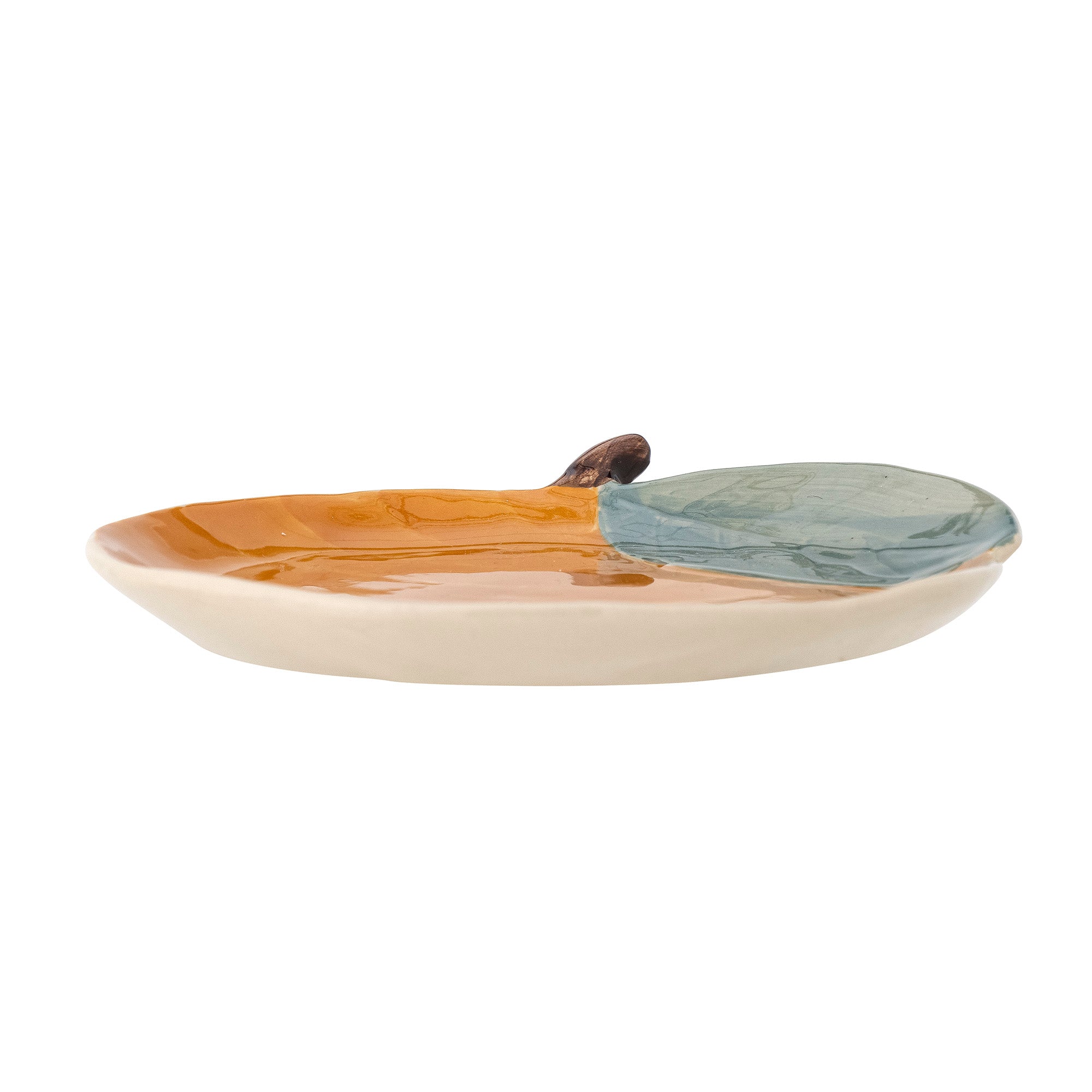 BLOOMINGVILLE Agnes Plate, Orange, Stoneware, Set of 6, Ø 16 cm - Regina Luxury Interiors