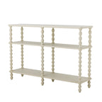 BLOOMINGVILLE Salino White Pine Console Table, 120 x 80.5 cm - Regina Luxury Interiors