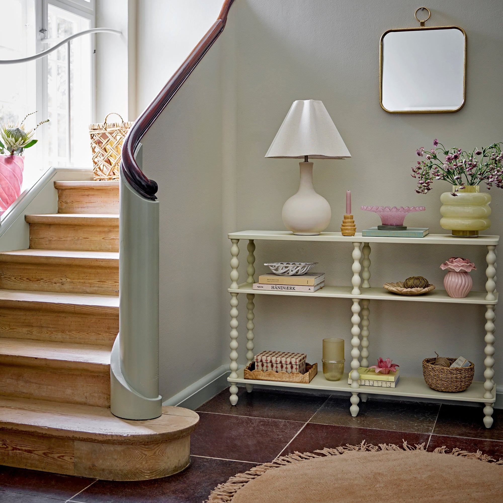 BLOOMINGVILLE Salino White Pine Console Table, 120 x 80.5 cm - Regina Luxury Interiors