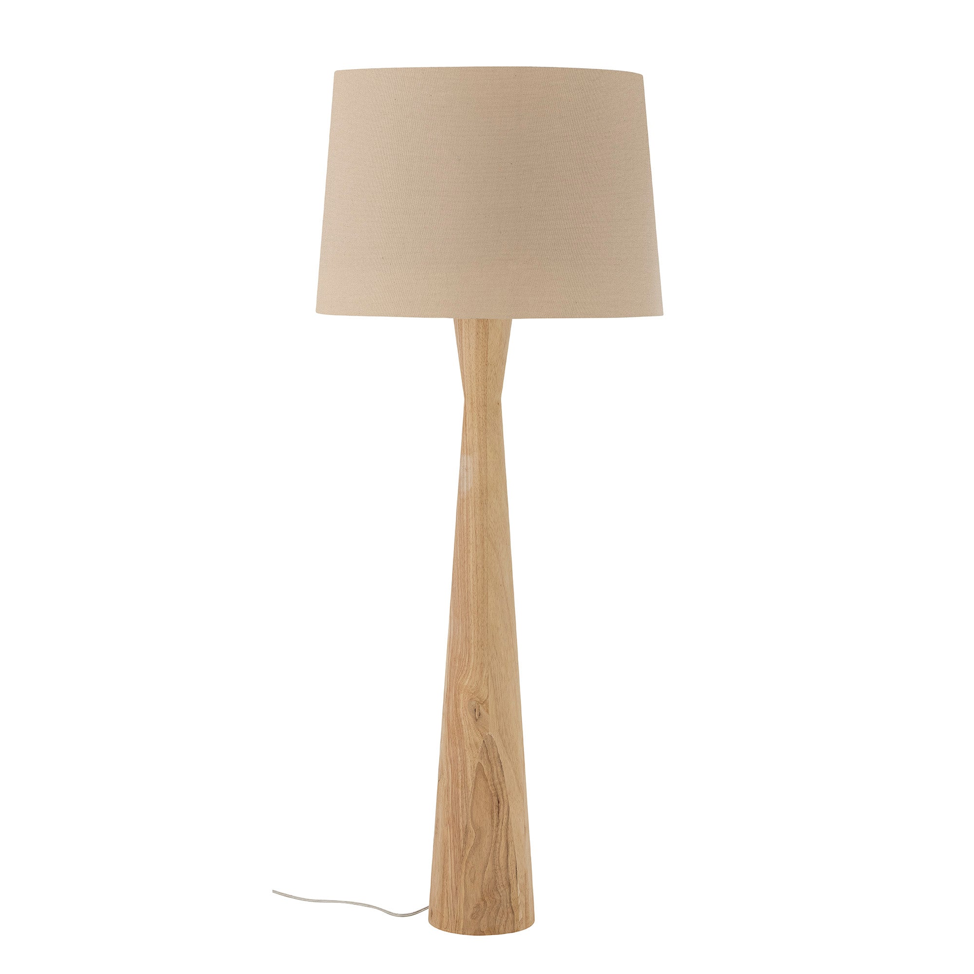 CREATIVE COLLECTION BY BLOOMINGVILLE Leonor Floor Lamp in Rubberwood, H 130cm - Regina Luxury Interiors
