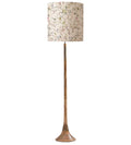ADDITIONS BY VOYAGE MAISON Carrara Anna & Kinross Complete Eco-Friendly Floor Lamp in Mango/Meadow, H 187 cm
