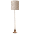 ADDITIONS BY VOYAGE MAISON Eden Anna & Kinross Complete Eco-Friendly Floor Lamp in Mango/Sienna, Solid Wood, H 187 cm