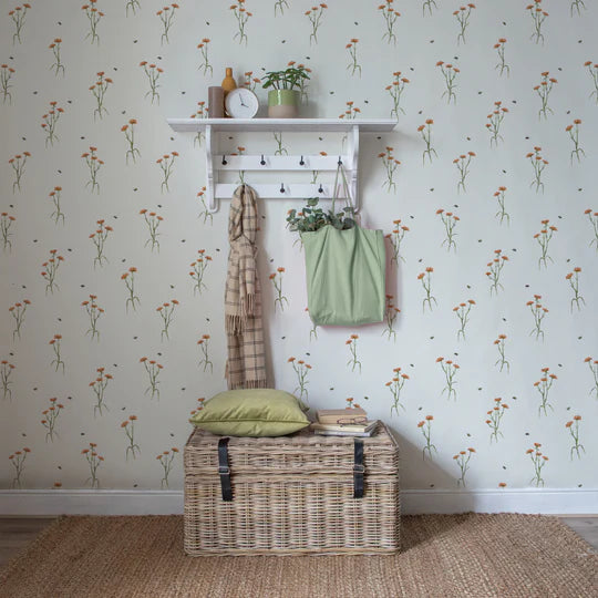 VOYAGE MAISON Allimore 1.4m Wide Width Wallpaper, Linen