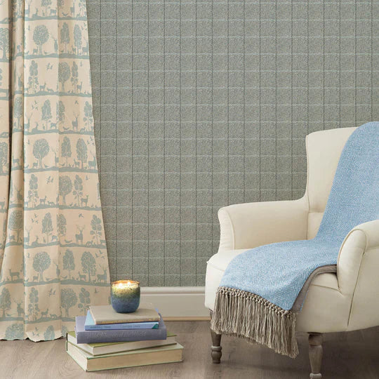VOYAGE MAISON Arran 1.4m Wide Width Wallpaper, Storm