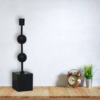 ARTISAN FURNITURE Granite Bubble Handcrafted Candle Holder, 33 cm (ONLY 1 LEFT!)