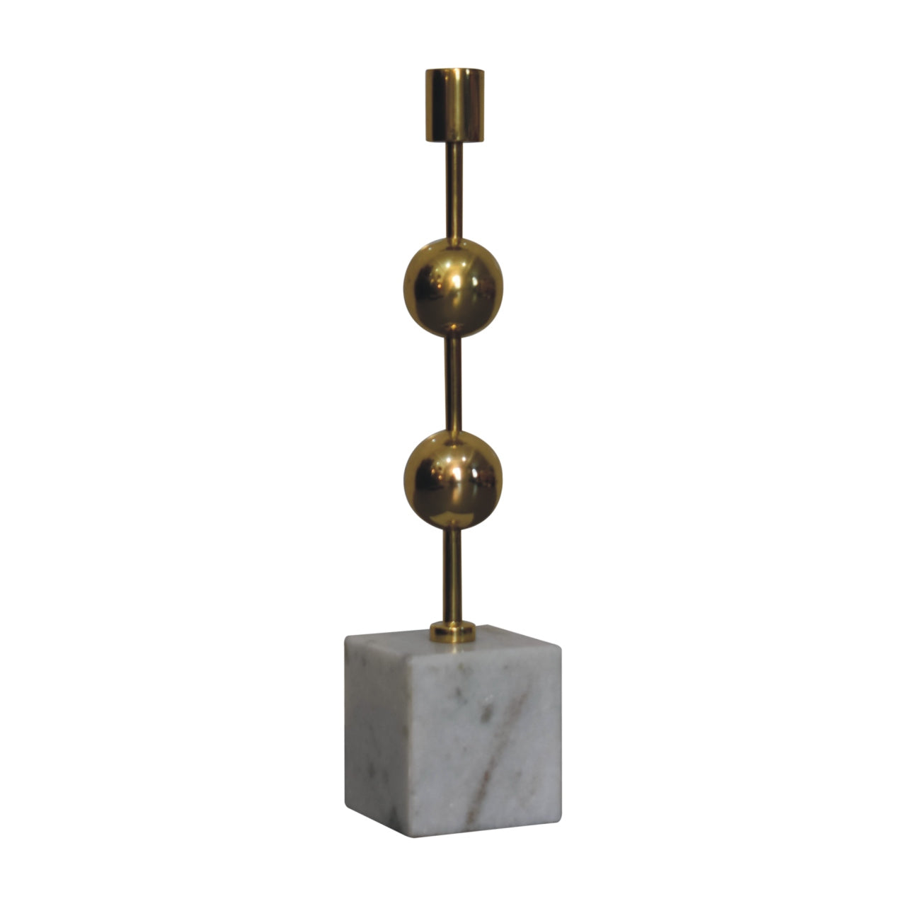 ARTISAN FURNITURE Marble Bubble Handcrafted Candle Holder, 33 cm (ONLY 1 LEFT!)
