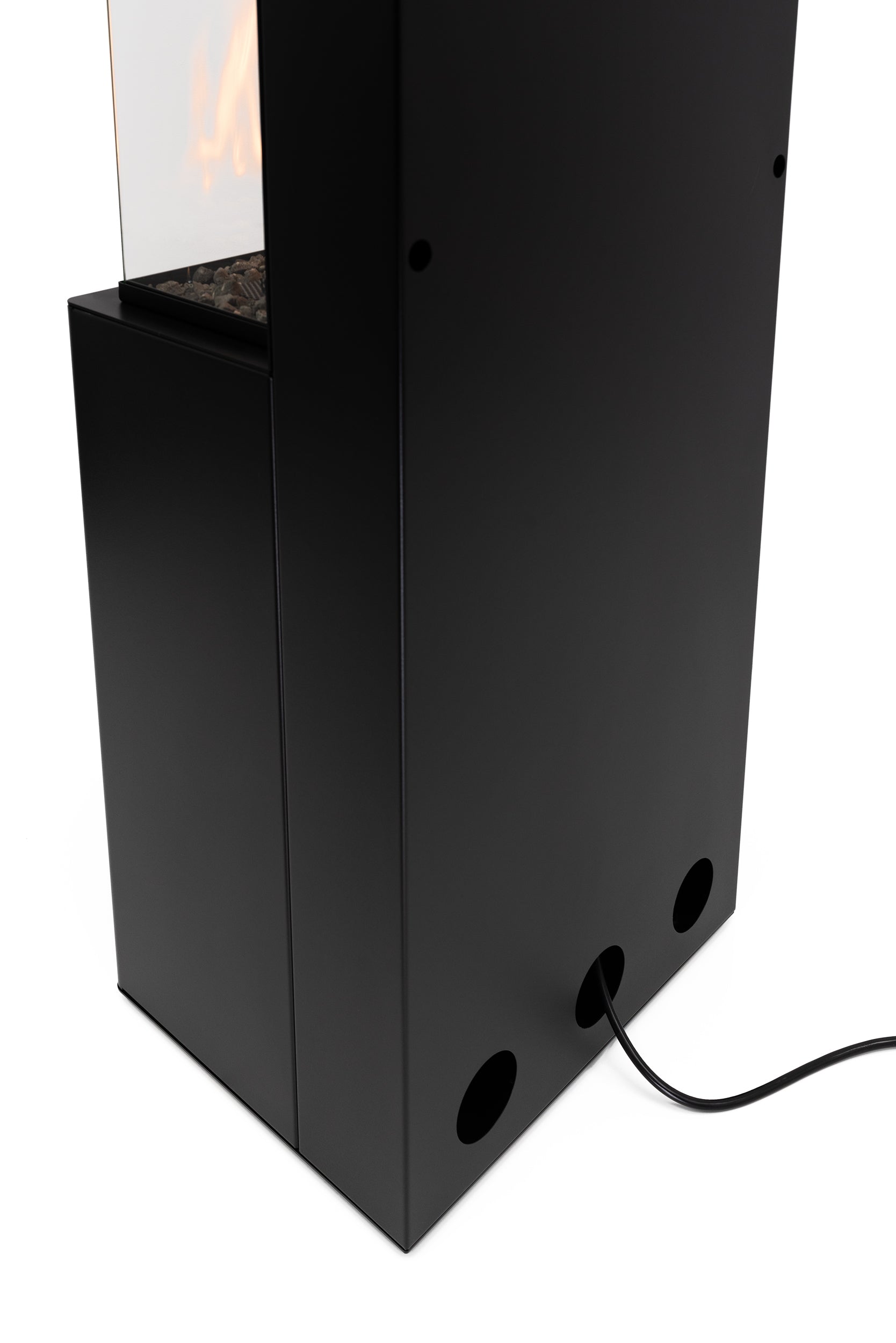 PLANIKA Arcticon | Automatic Bioethanol Net Zero Indoor Fireplace | BEV® Technology | Remote Controlled | Black