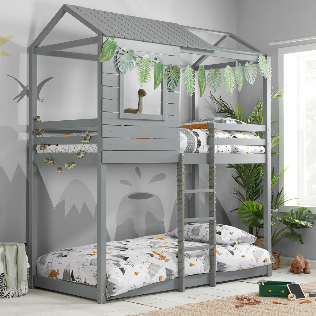 BIRLEA Adventure SINGLE Bunk Bed in 100% Pine