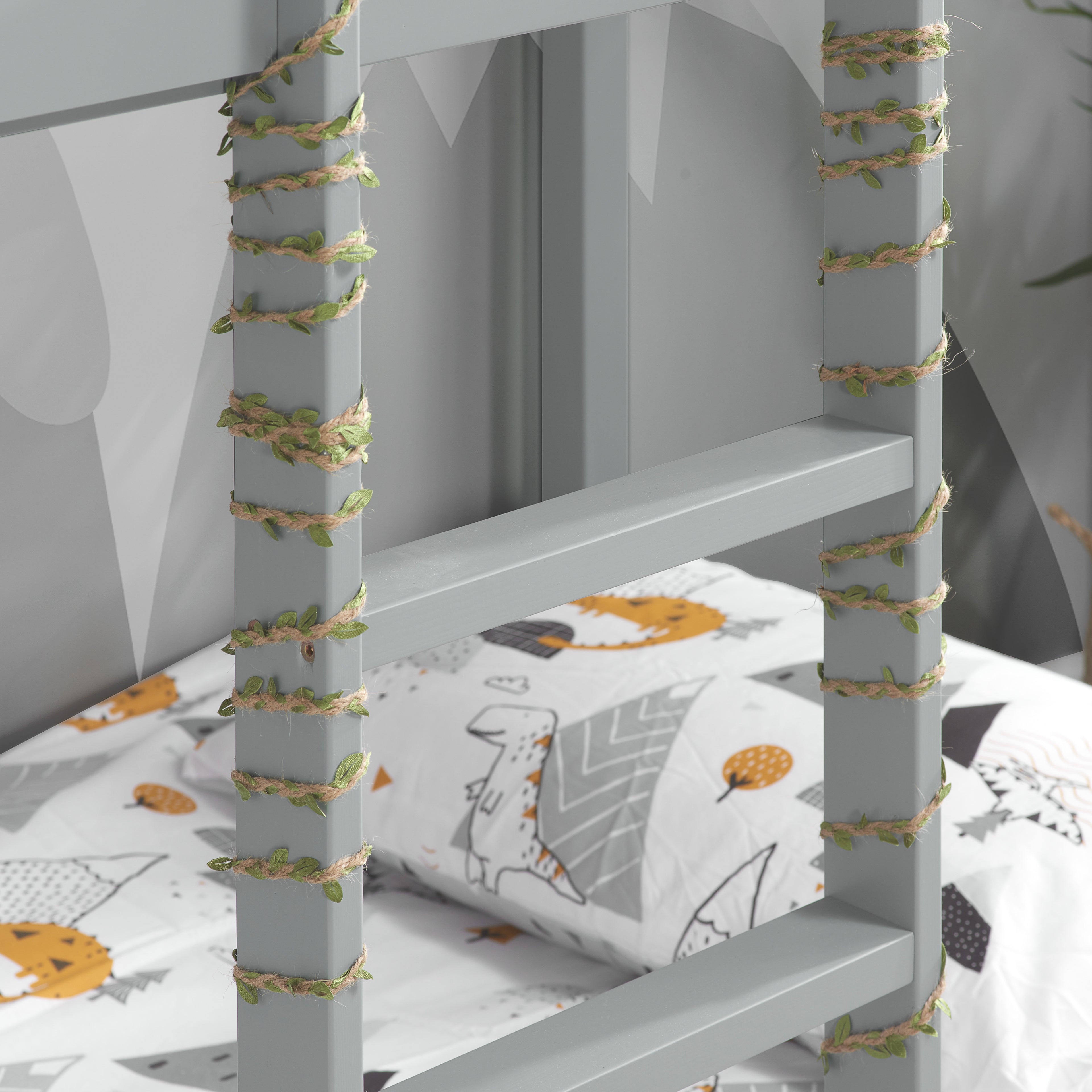 BIRLEA Adventure SINGLE Bunk Bed in 100% Pine