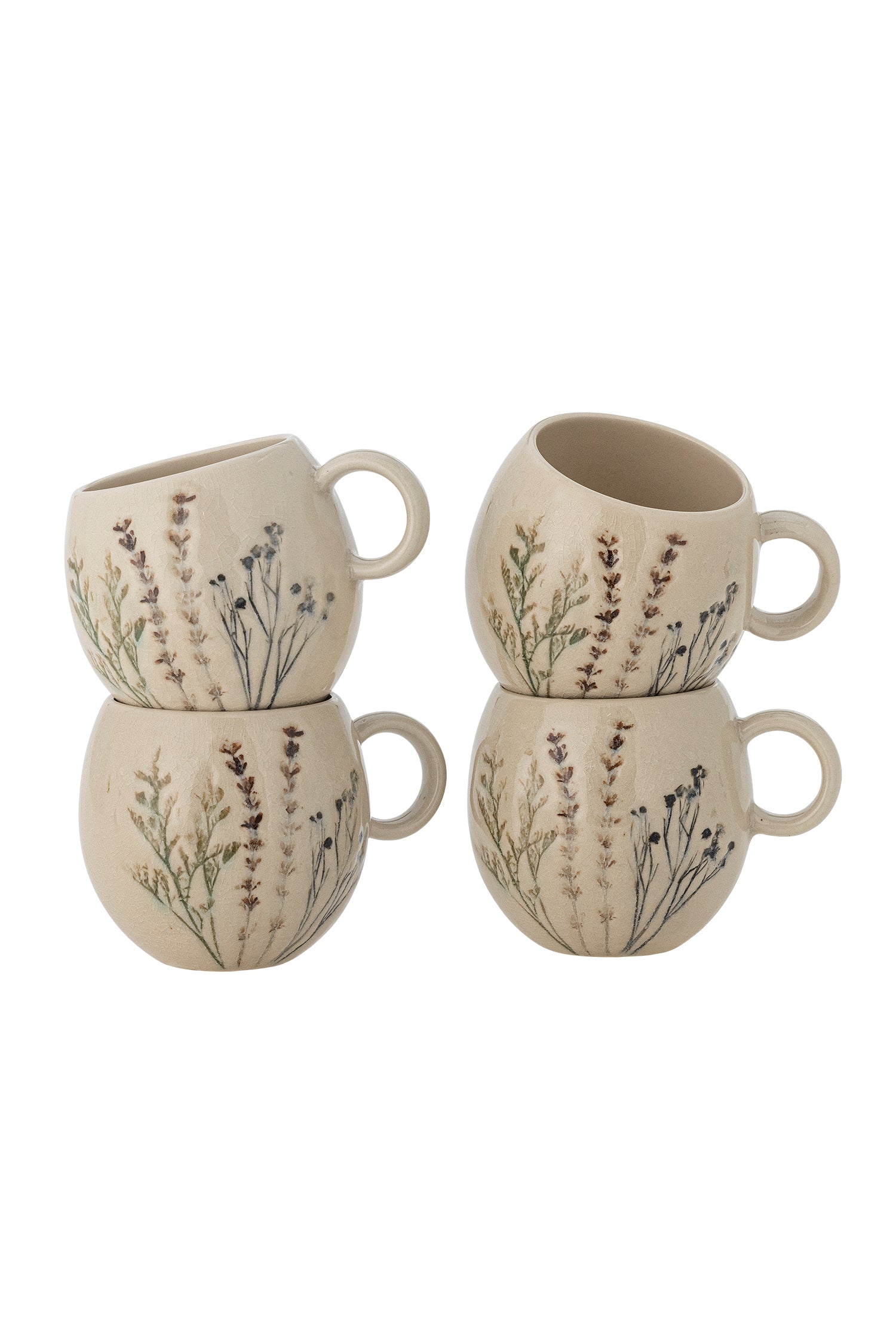 BLOOMINGVILLE Bea Mugs, Set of 4