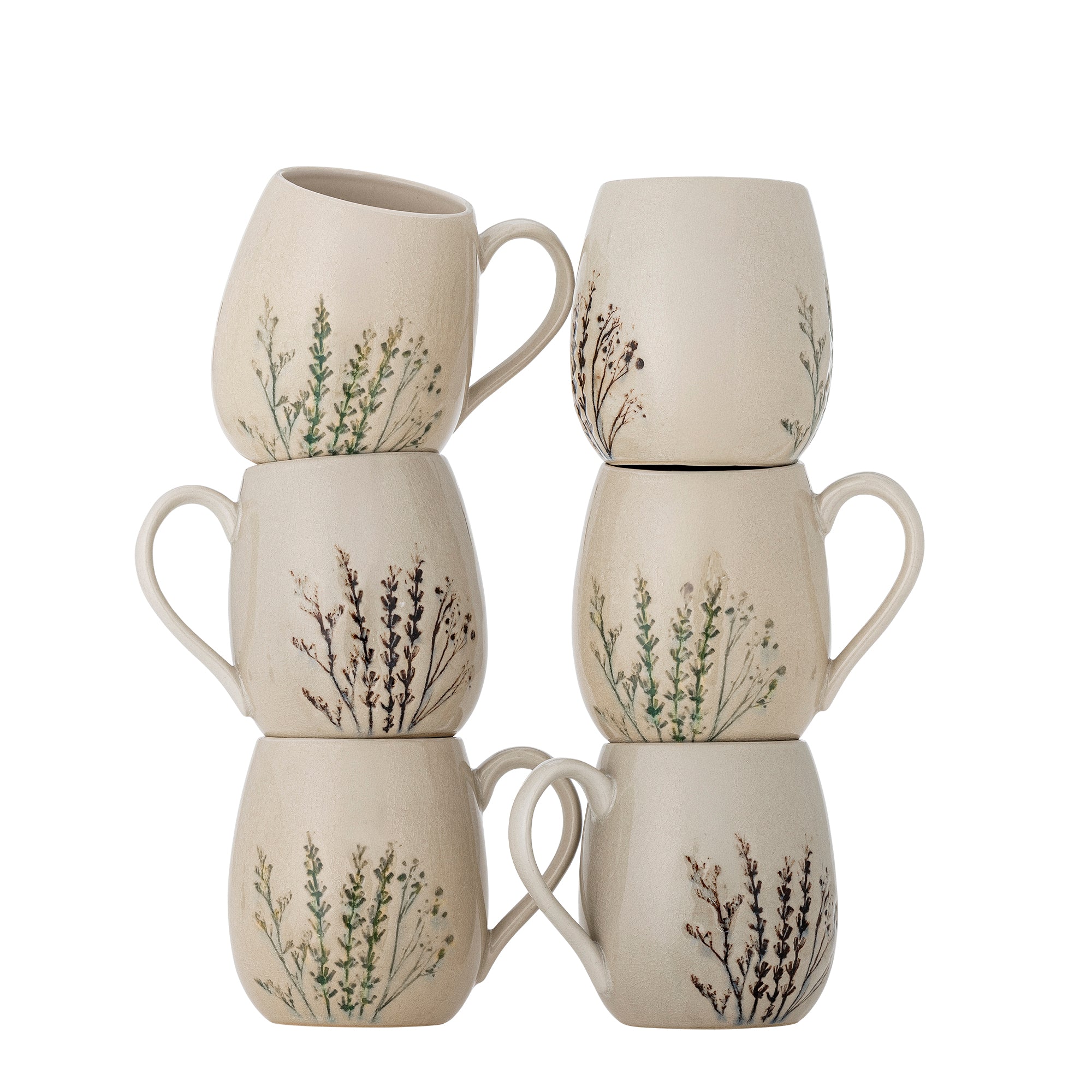 BLOOMINGVILLE Bea Mugs, Set of 6