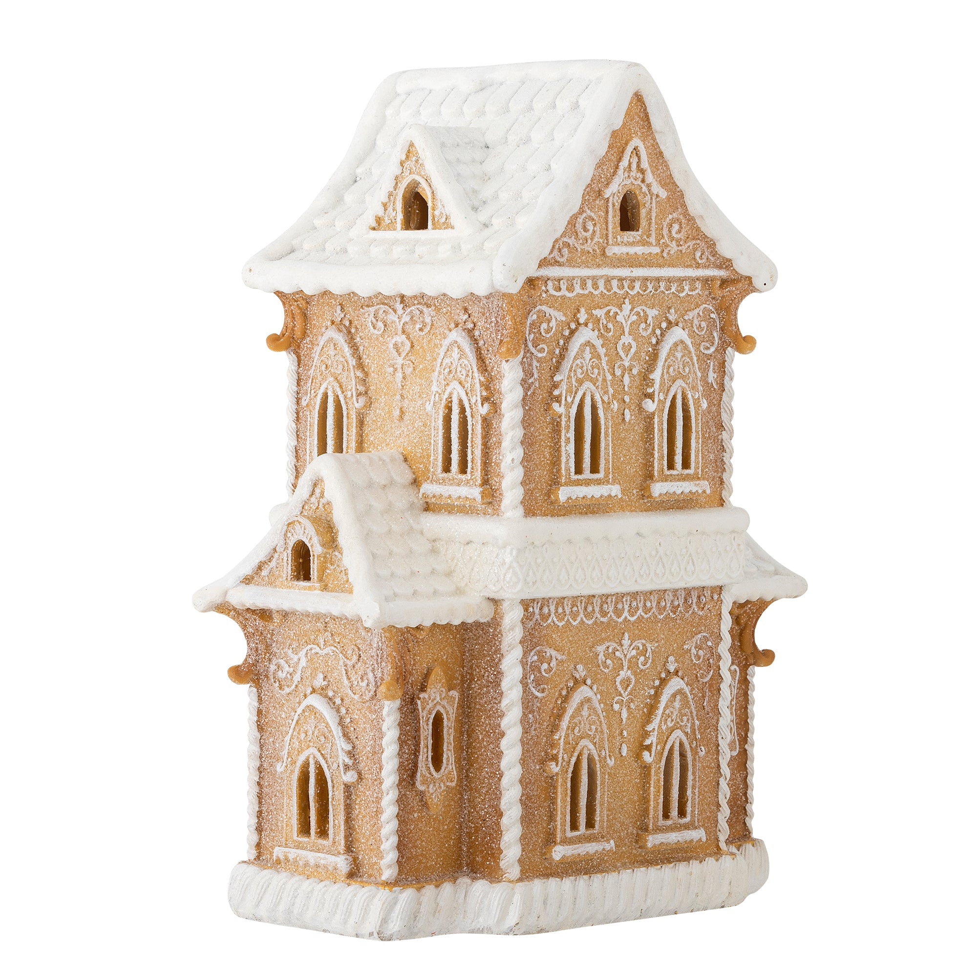 BLOOMINGVILLE Christmas Kevin Gingerbread House with Light, H 37 cm
