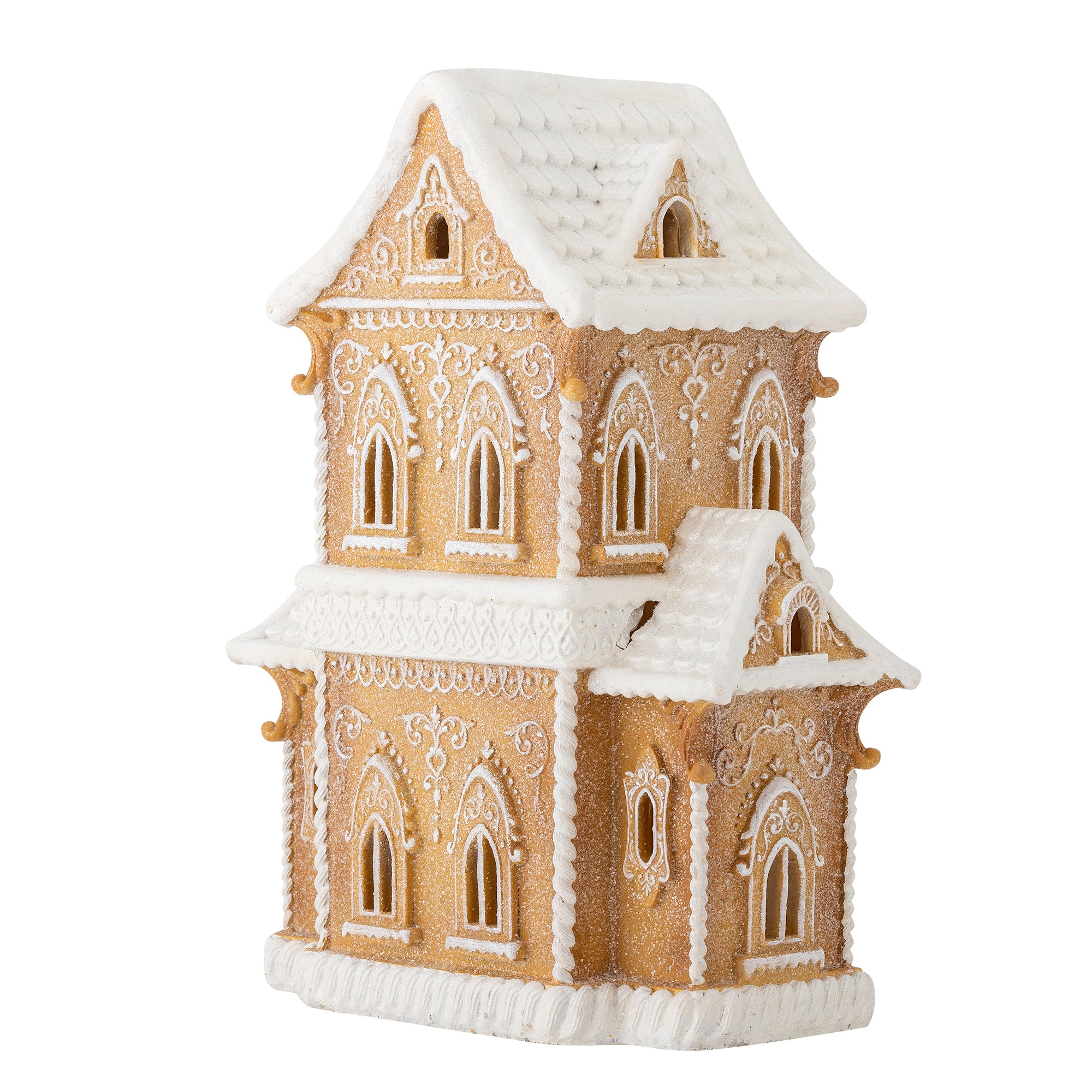 BLOOMINGVILLE Christmas Kevin Gingerbread House with Light, H 37 cm
