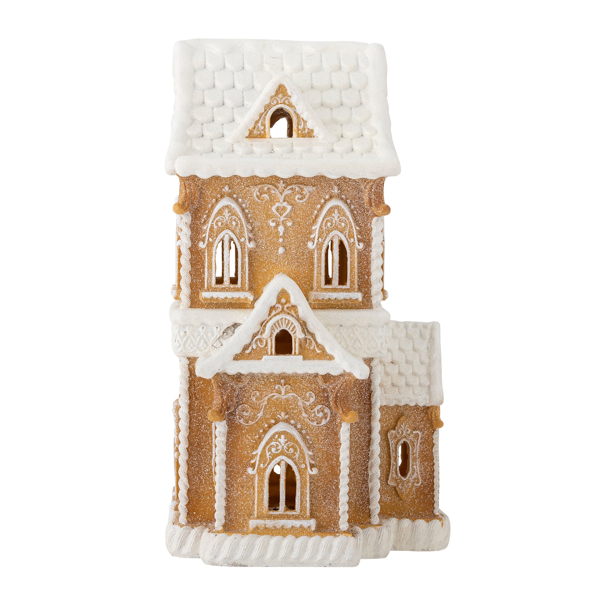 BLOOMINGVILLE Christmas Kevin Gingerbread House with Light, H 37 cm