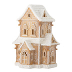 BLOOMINGVILLE Christmas Kevin Gingerbread House with Light, H 37 cm