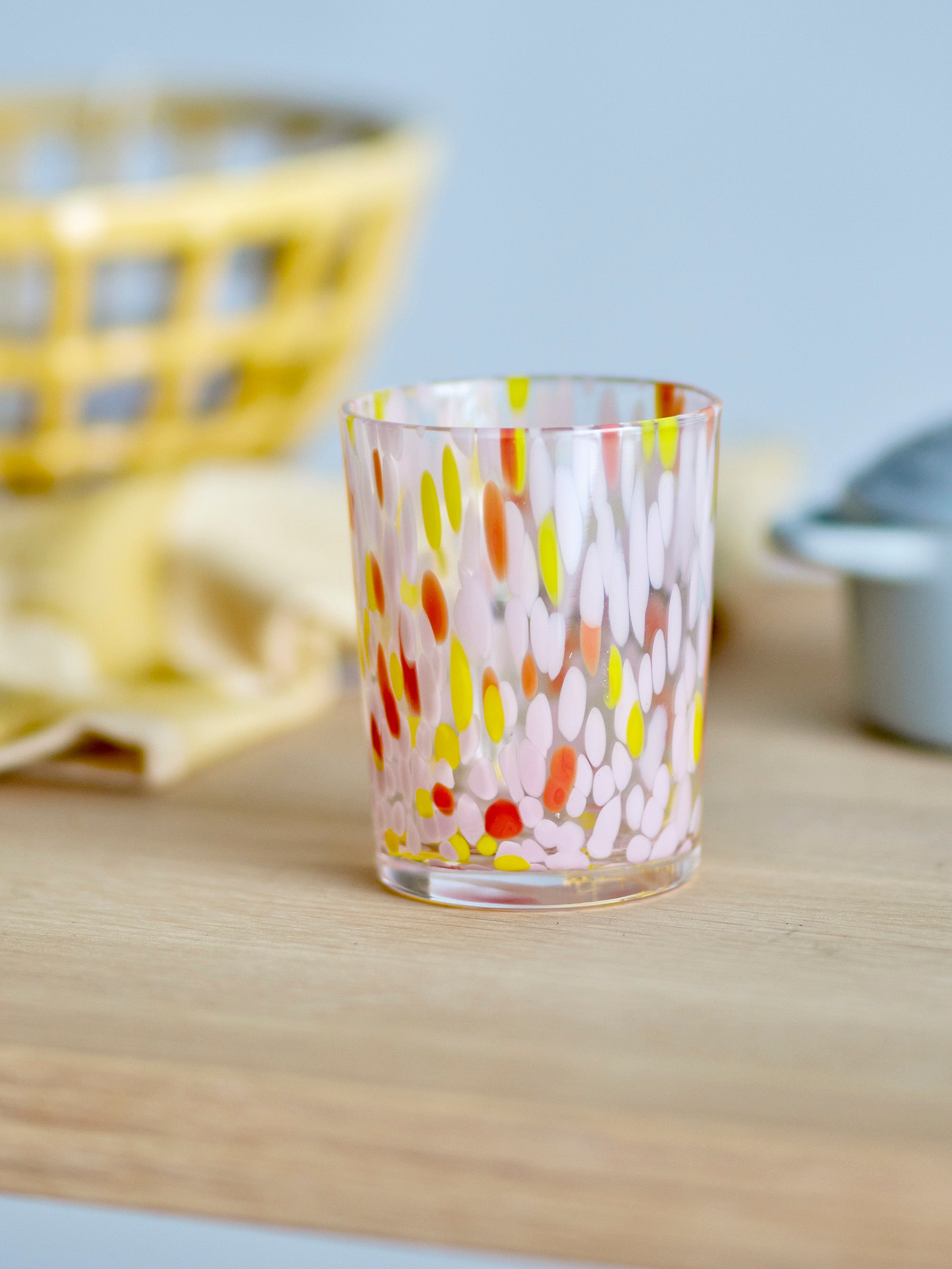 BLOOMINGVILLE Lilia Mouth-Blown Drinking Glass, Set of 4