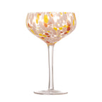 BLOOMINGVILLE Lilya Mouth-blown Cocktail Glass, Rose, Set of 4