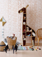 BLOOMINGVILLE MINI Kalu Bookcase, Nature, Bankuan Grass, H 148 cm