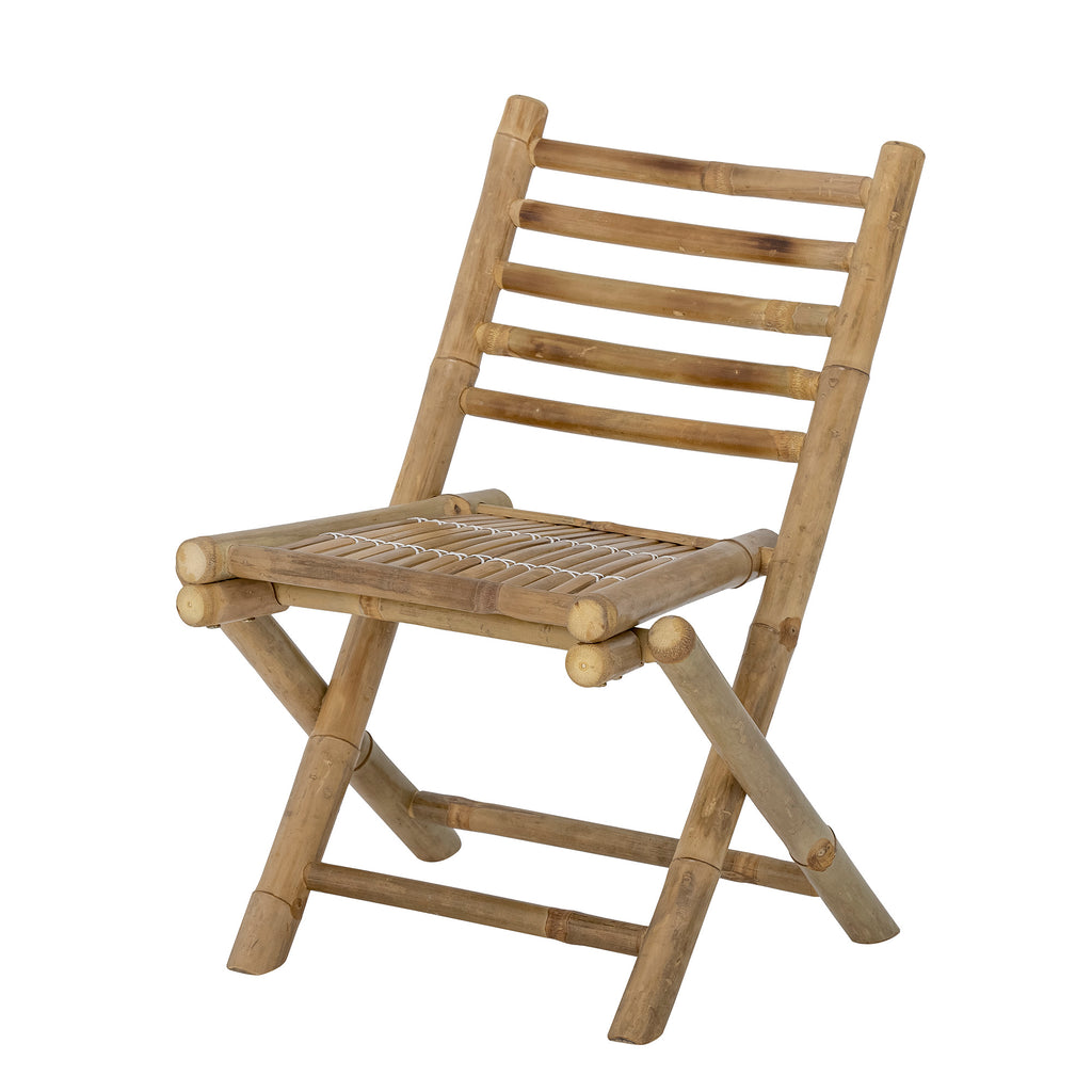 BLOOMINGVILLE MINI Mini Sole Indoor/Outdoor Chair, Nature, 100% Bamboo, 43 x 60 x 48 cm