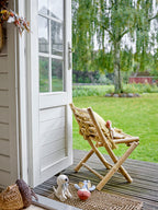 BLOOMINGVILLE MINI Mini Sole Indoor/Outdoor Chair, Nature, 100% Bamboo, 43 x 60 x 48 cm