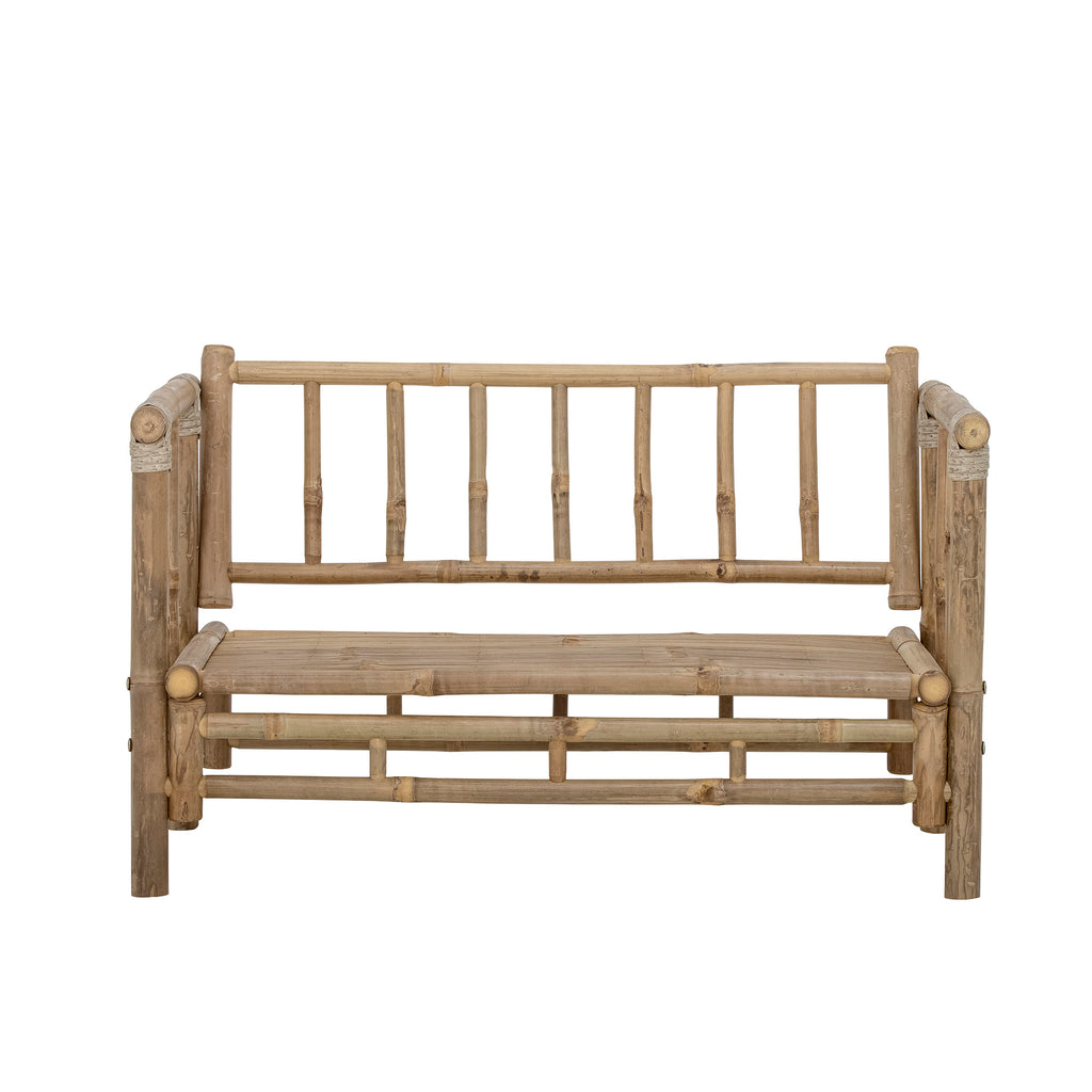 BLOOMINGVILLE MINI Mini Sole Indoor/Outdoor Children's Sofa, Nature, 100% Bamboo, 89 x 55 x 45 cm
