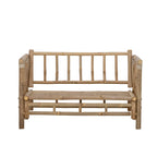 BLOOMINGVILLE MINI Mini Sole Indoor/Outdoor Children's Sofa, Nature, 100% Bamboo, 89 x 55 x 45 cm