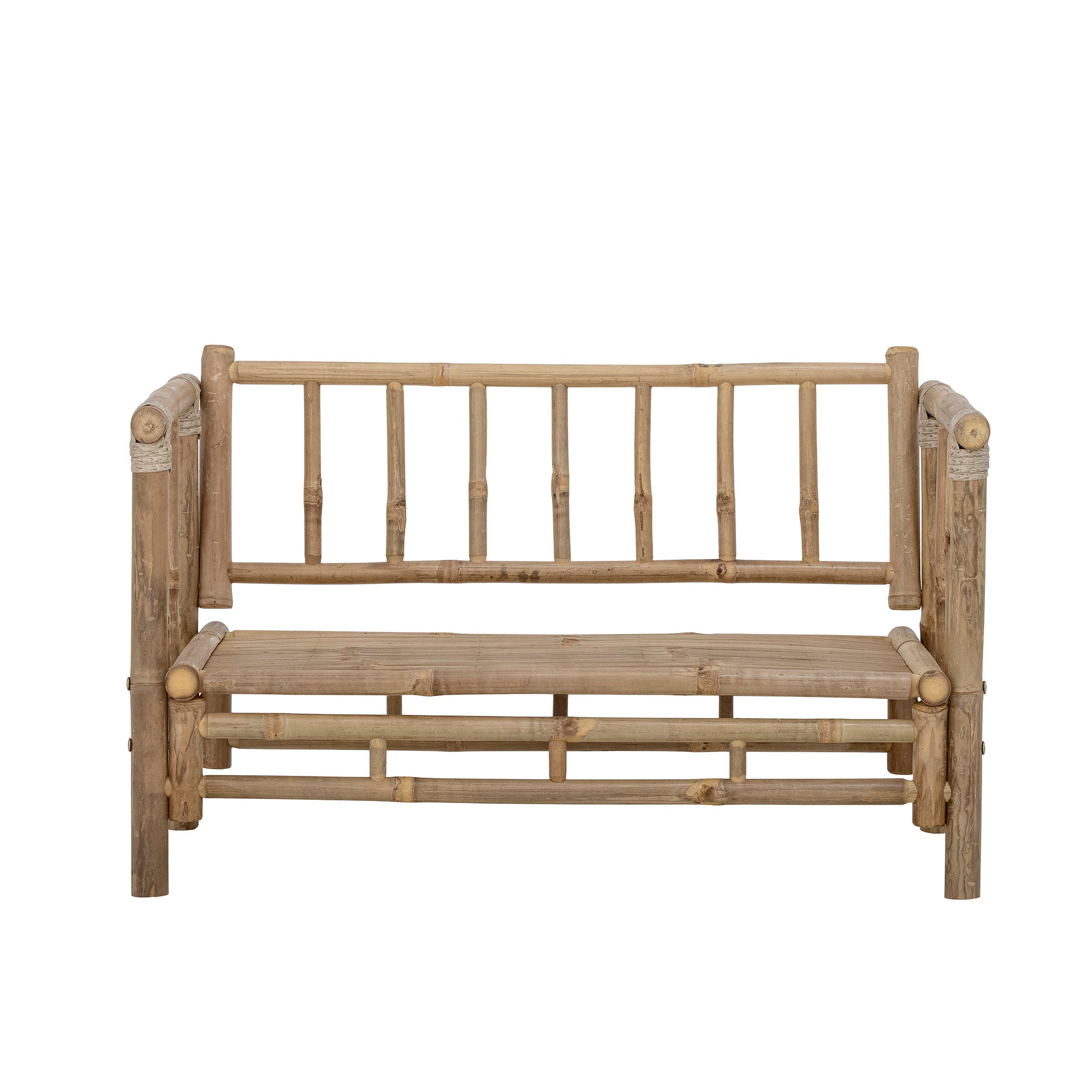 BLOOMINGVILLE MINI Mini Sole Indoor/Outdoor Children's Sofa, Nature, 100% Bamboo, 89 x 55 x 45 cm