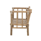 BLOOMINGVILLE MINI Mini Sole Indoor/Outdoor Children's Sofa, Nature, 100% Bamboo, 89 x 55 x 45 cm